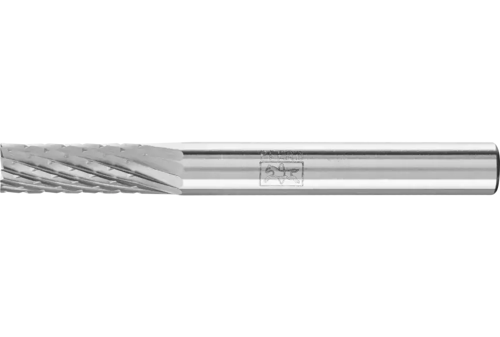 Trzpień frezarski HM, kształt walcowy ZYAS z uzębieniem czołowym Ø 06 x 16 mm trzpień Ø 6 mm Z4 uniwersalny 1