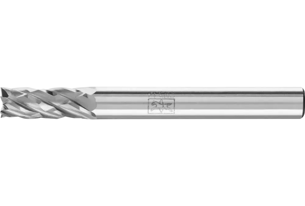 Wysokowydajny trzpień frezarski ze stopów twardych CAST kształt walcowy ZYAS z uzębieniem czołowym Ø 06 x 16 mm, trzonek Ø 6 mm 1