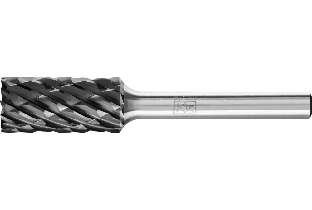 Wysokowydajny trzpień frezarski ze stopów twardych STEEL, kształt walcowy ZYAS czołowy Ø 12 x 25 mm, trzonek Ø 6 mm HICOAT 1