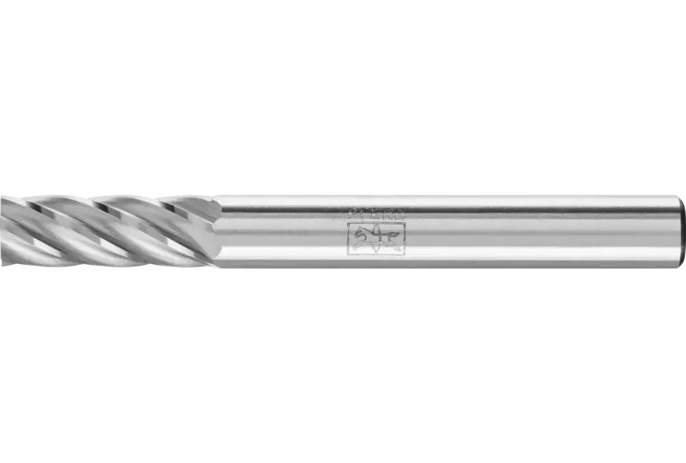 Wysokowydajny trzpień frezarski ze stopów twardych INOX kształt walcowy ZYA Ø 06 × 16 mm trzpień Ø 6 mm do stali nierdzewnej 1