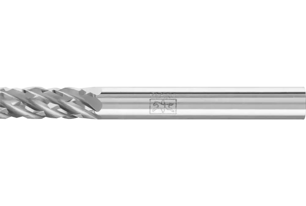 Wysokowydajny trzpień frezarski ze stopów twardych STEEL walcowy ZYA Ø 06 × 16 mm trzpień Ø 6 mm do stali 1
