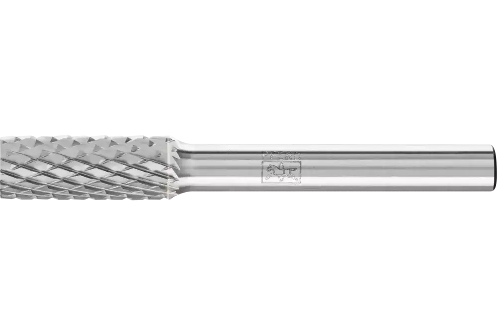 Trzpień frezarski ze stopów twardych kształt walcowy ZYA Ø 08 × 20 mm trzpień Ø 6 mm Z4 uniwersalne średnie krzyżowe 1