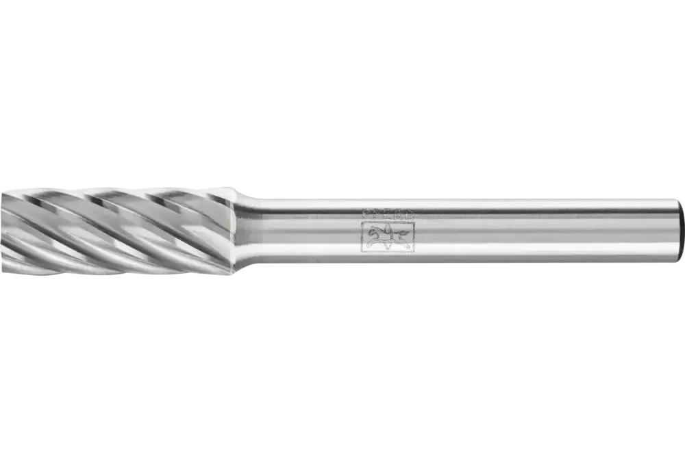 Wysokowydajny trzpień frezarski ze stopów twardych INOX kształt walcowy ZYA Ø 08 × 20 mm trzpień Ø 6 mm do stali nierdzewnej 1