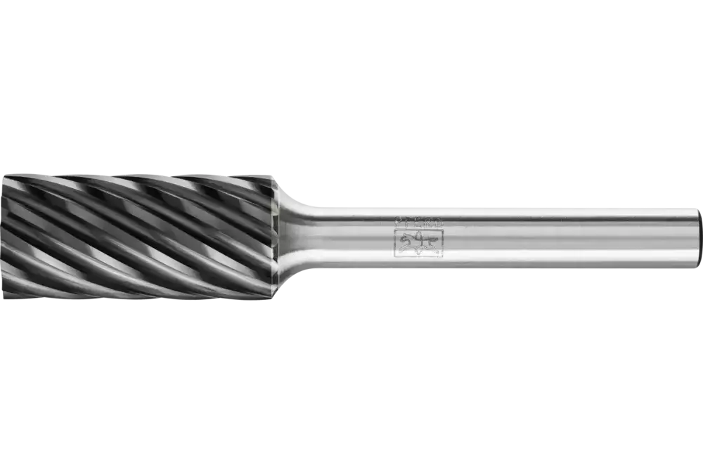 Wysokowydajny trzpień frezarski ze stopów twardych INOX kształt walcowy ZYA Ø 12 × 25 mm trzpień Ø 6 mm HICOAT 1
