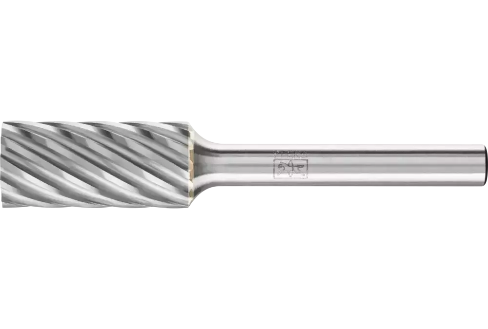 Wysokowydajny trzpień frezarski ze stopów twardych INOX kształt walcowy ZYA Ø 12 × 25 mm trzpień Ø 6 mm do stali nierdzewnej 1
