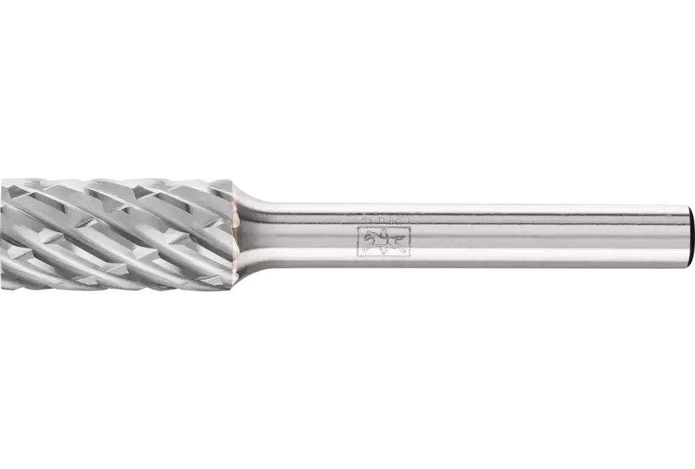 Wysokowydajny trzpień frezarski ze stopów twardych STEEL walcowy ZYA Ø 10 × 20 mm trzpień Ø 6 mm do stali 1