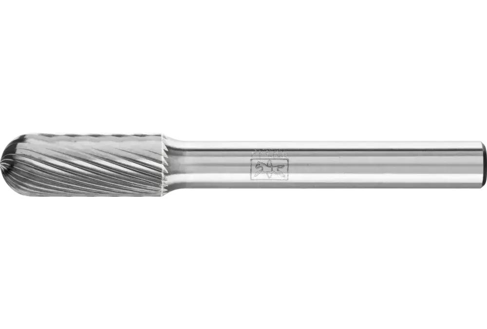 Trzpień frezarski ze stopów twardych kształt kulisto-walcowy WRC Ø 08 × 20 mm trzpień Ø 6 mm Z5 uniwersalne drobne 1