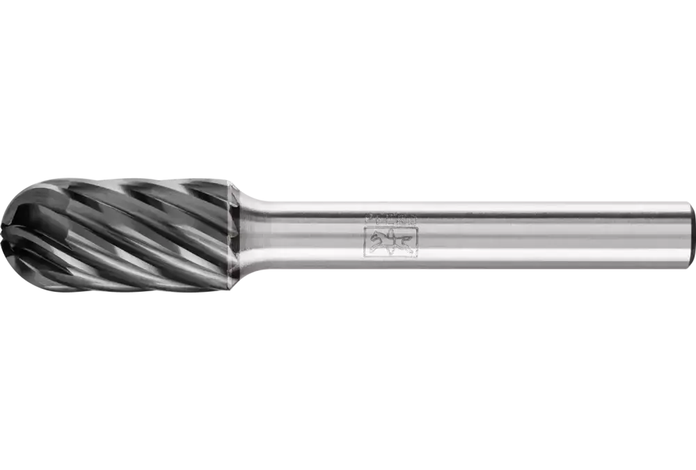 Wysokowydajny trzpień frezarski ze stopów twardych INOX kształt kulisto-walcowy WRC Ø 10 × 20 mm trzpień Ø 6 mm HICOAT 1