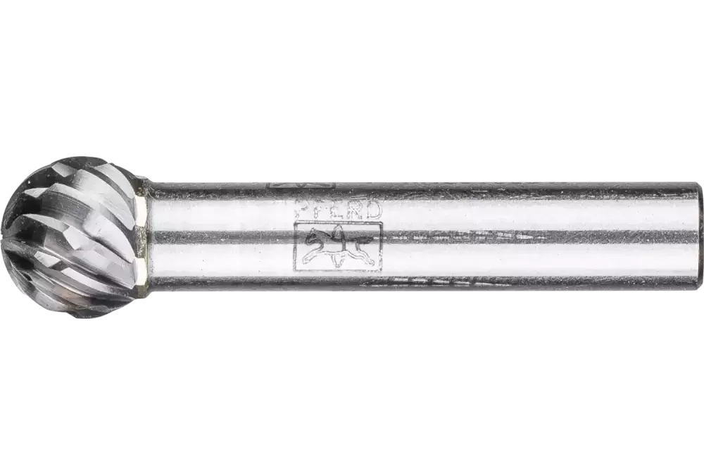 Wysokowydajny trzpień frezarski ze stopów twardych CAST kulisty KUD Ø 12 × 10 mm trzpień Ø 8 mm do żeliwa 1