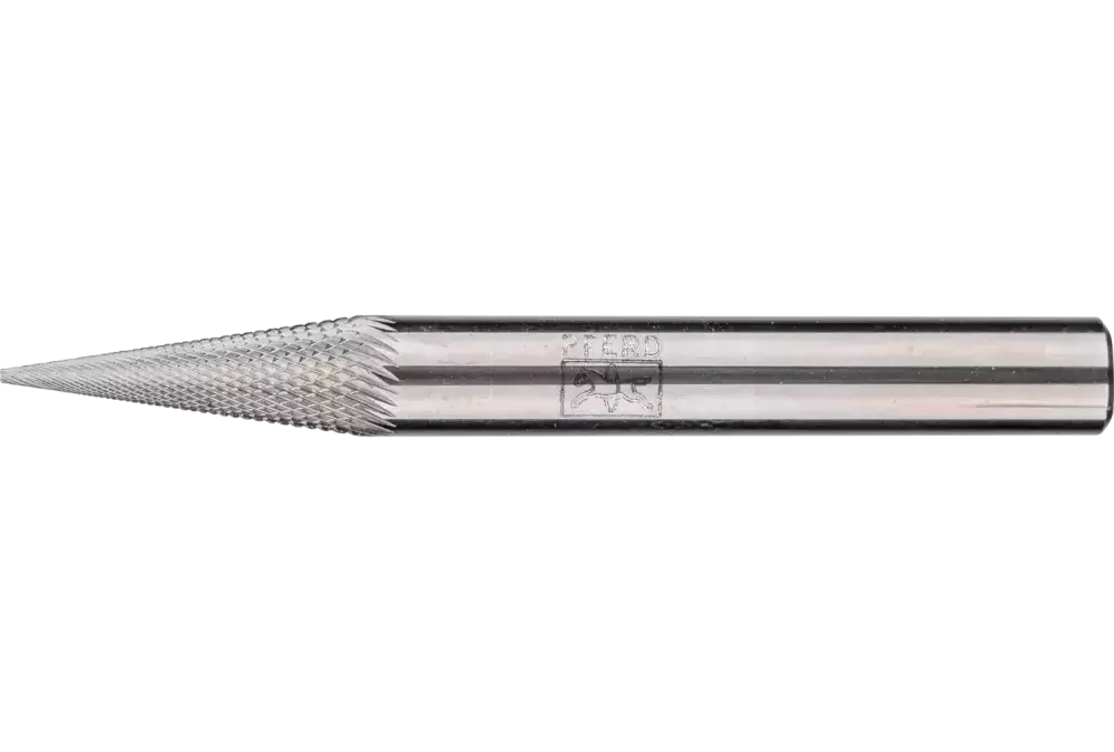 Wysokowydajny trzpień frezarski ze stopów twardych MICRO kształt ostrostożkowy SKM Ø 06 × 18 mm trzpień Ø 6 mm 1