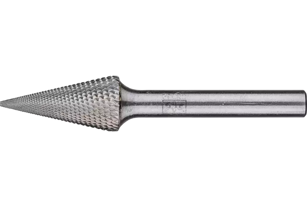 Wysokowydajny trzpień frezarski ze stopów twardych MICRO kształt ostrostożkowy SKM Ø 12 × 25 mm trzpień Ø 6 mm 1