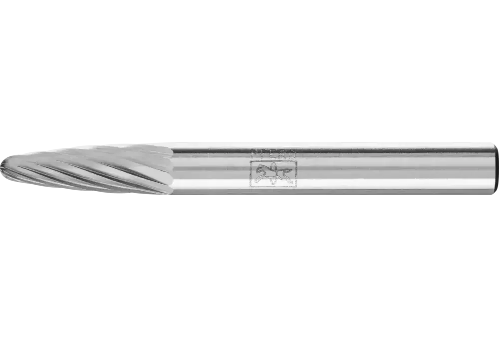 Trzpień frezarski ze stopów twardych kształt drzewa RBF Ø 06 × 18 mm trzpień Ø 6 mm Z3 uniwersalne średnie 1