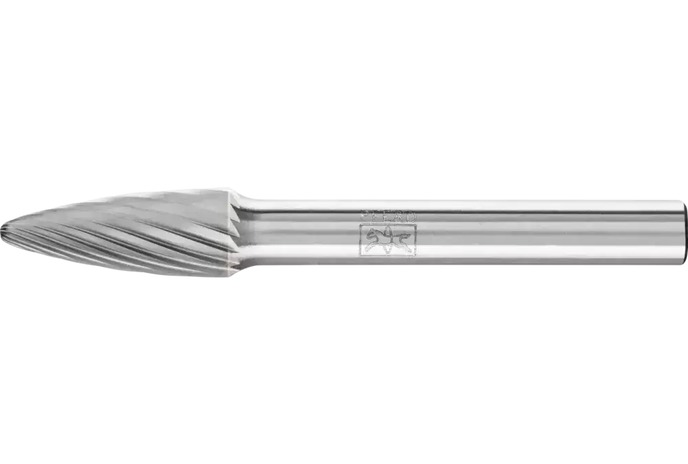 Trzpień frezarski ze stopów twardych kształt drzewa RBF Ø 08 × 20 mm trzpień Ø 6 mm Z3 uniwersalne średnie 1