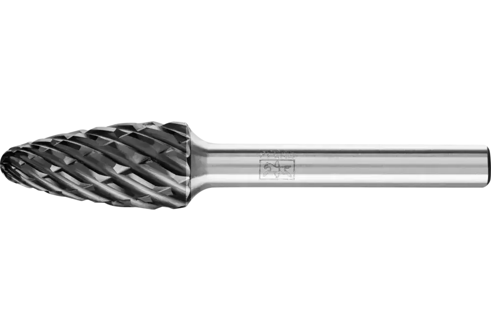 Wysokowydajny trzpień frezarski ze stopów twardych STEEL kształt drzewa RBF Ø 12 × 25 mm trzpień Ø 6 mm HICOAT do stali 1
