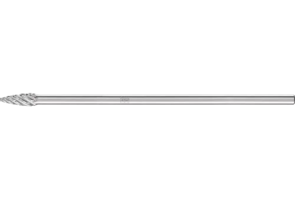 Wysokowydajny trzpień frezarski ze stopów twardych STEEL kształt pocisku SPG Ø 08 × 20 mm trzpień Ø 6 × 150 mm do stali 1