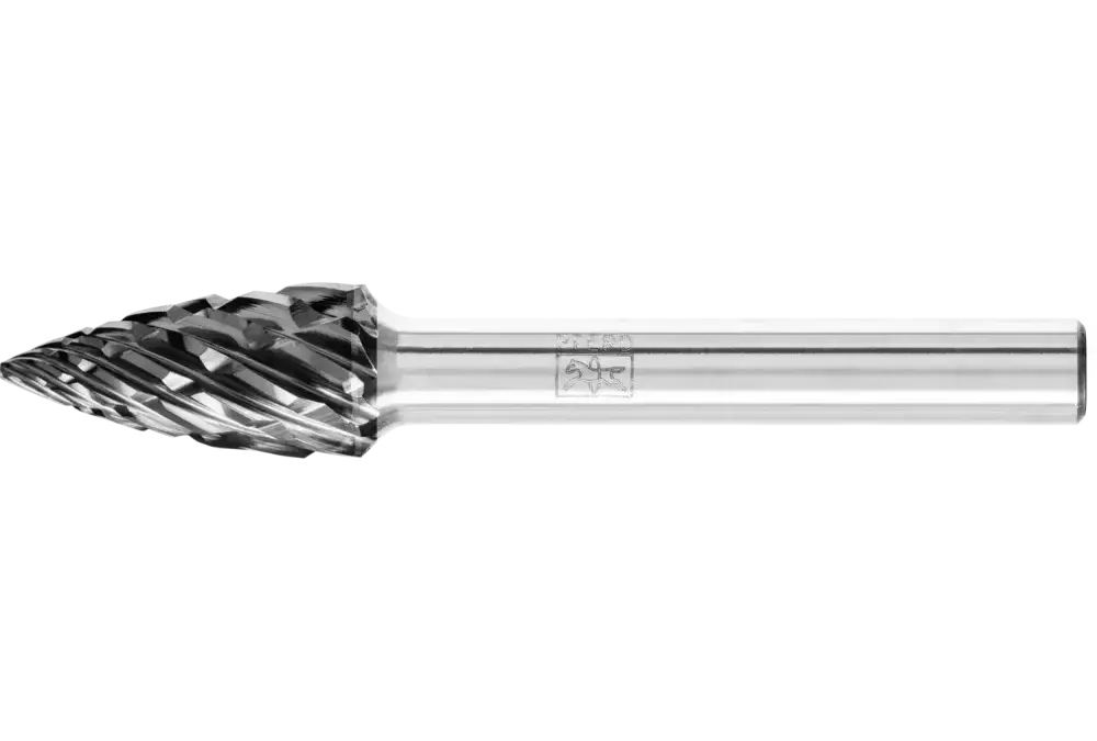 Wysokowydajny trzpień frezarski ze stopów twardych STEEL kształt pocisku SPG Ø 10 × 20 mm trzpień Ø 6 mm HICOAT do stali 1