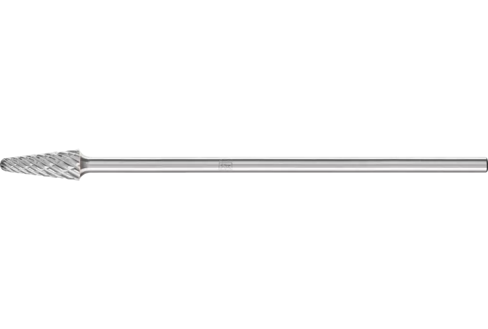 Wysokowydajny trzpień frezarski ze stopów twardych STEEL kształt stożkowy KEL Ø 12 × 30 mm trzpień Ø 6 × 150 mm do stali 1