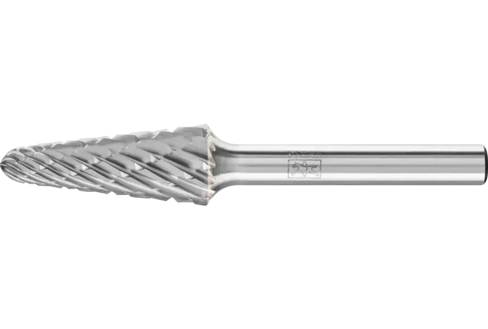 Wysokowydajny trzpień frezarski ze stopów twardych NON-FERROUS kształt stożkowy KEL Ø 12 × 30 mm trzpień Ø 6 mm 1