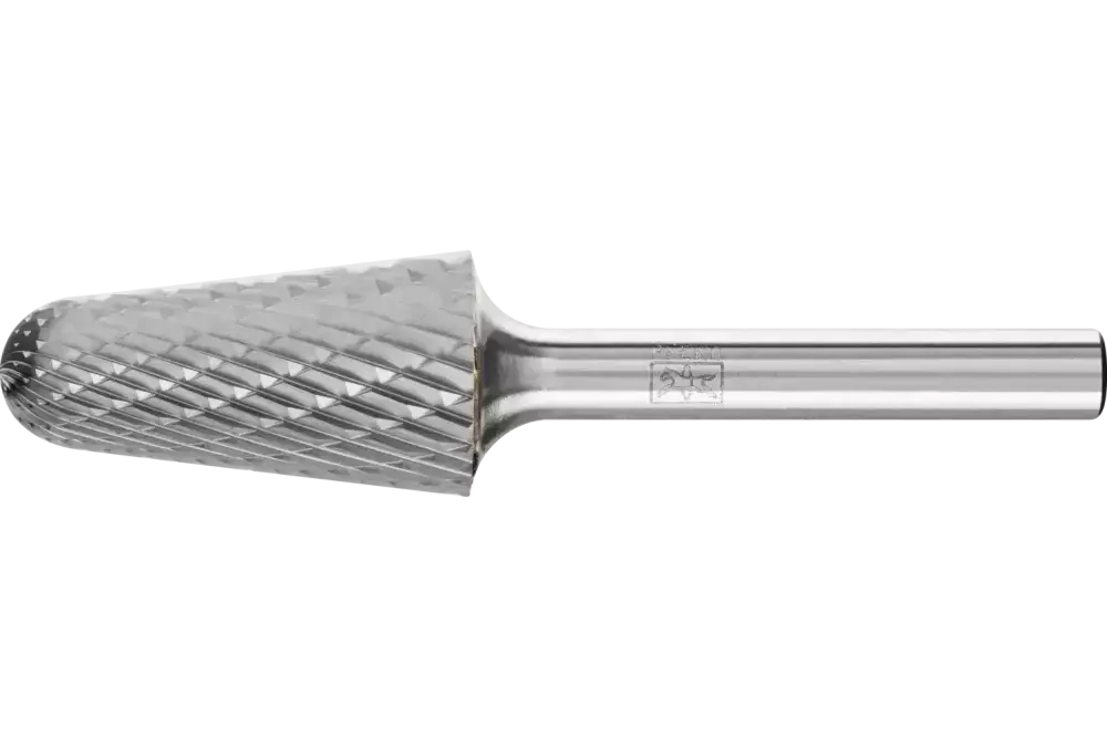 Trzpień frezarski ze stopów twardych kształt stożkowy KEL Ø 16 × 30 mm trzpień Ø 6 mm Z3P uniwersalne średnie krzyżowe 1