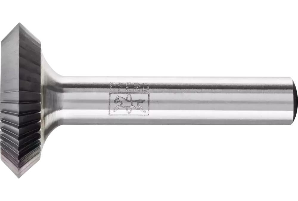 Trzpień frezarski ze stopów twardych kształt tarczy N Ø 25 × 06 mm trzpień Ø 8 mm Z3 uniwersalne średnie 1