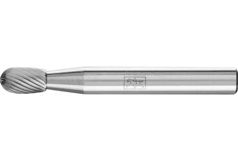 Trzpień frezarski ze stopów twardych kształt kropli TRE Ø 06 × 10 mm trzpień Ø 6 mm Z5 uniwersalne drobne 1