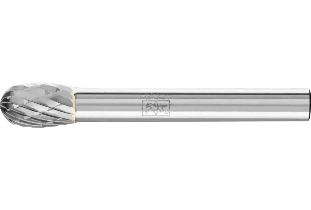 Trzpień frezarski ze stopów twardych kształt kropli TRE Ø 08 × 13 mm trzpień Ø 6 mm Z3P uniwersalne średnie krzyżowe 1