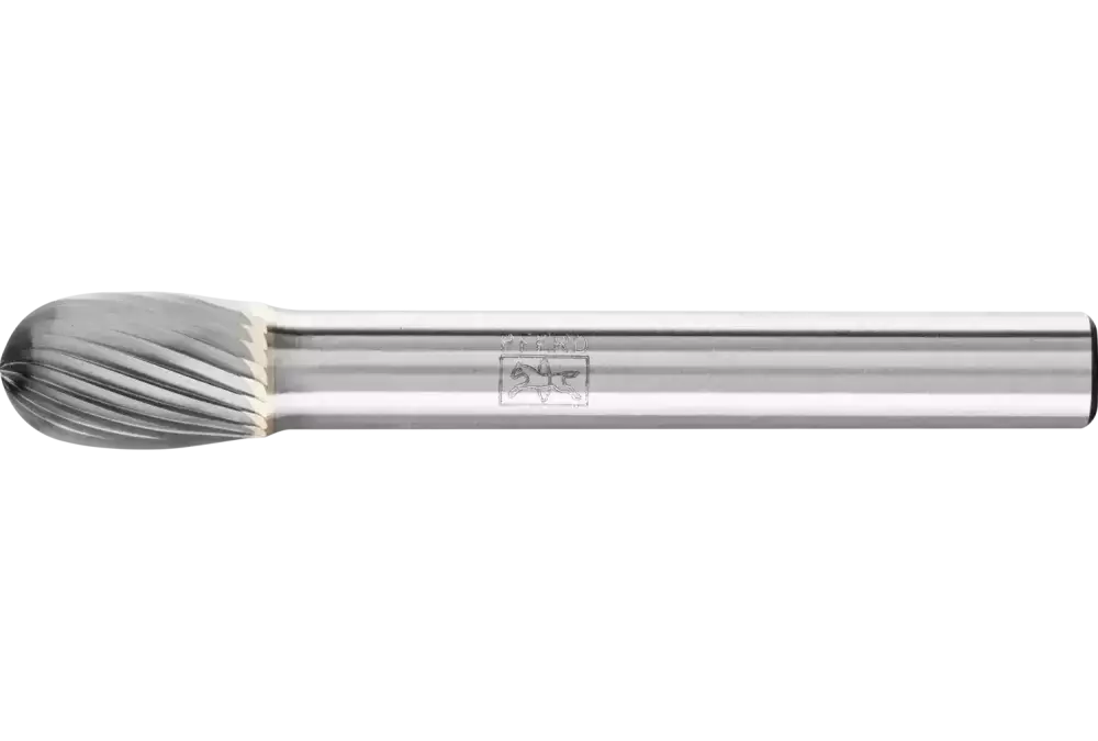 Trzpień frezarski ze stopów twardych kształt kropli TRE Ø 08 × 13 mm trzpień Ø 6 mm Z5 uniwersalne drobne 1