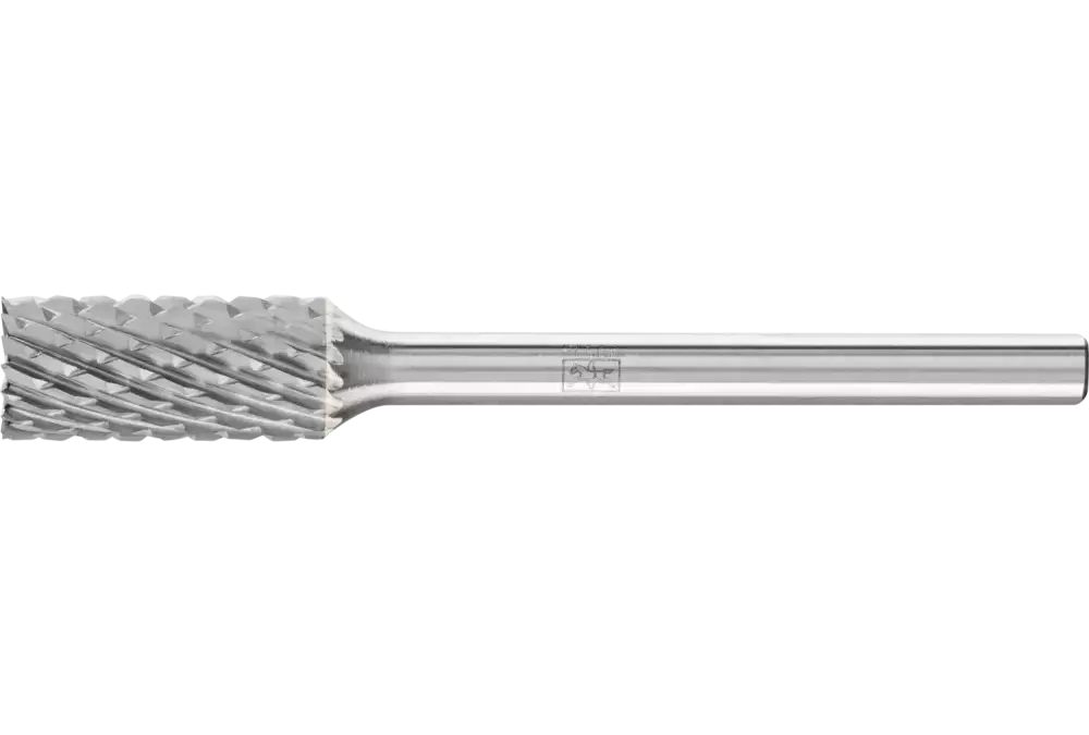 Trzpień frezarski HM, kształt walcowy ZYAS z uzębieniem czołowym Ø 06 x 13 mm, trzpień Ø 3 mm Z4 uniwersalny 1