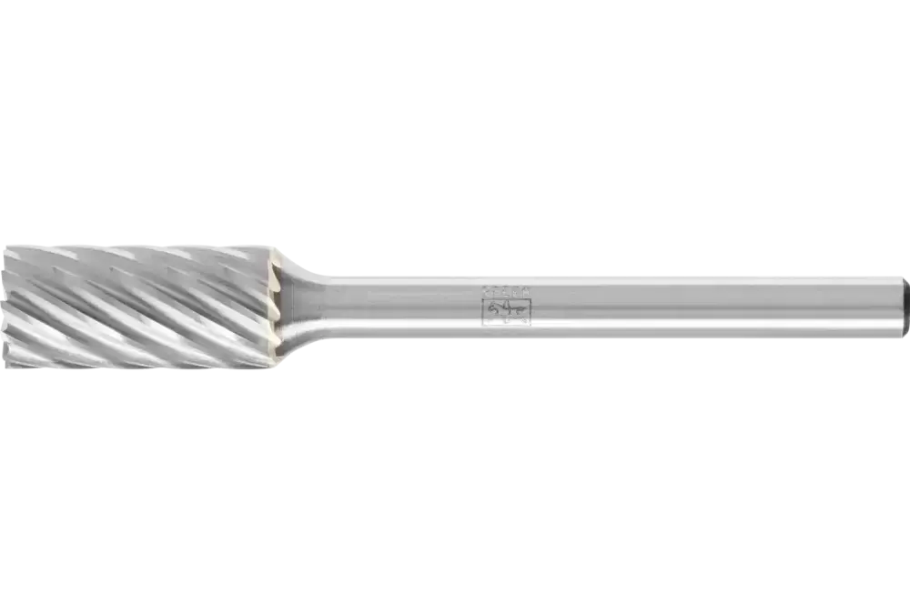 Wysokowydajny trzpień frezarski ze stopów twardych INOX kształt walcowy ZYAS z uzębieniem czołowym Ø 06x13 mm trzonek Ø3 mm 1