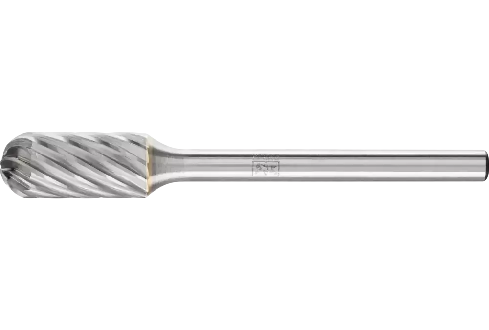 Wysokowydajny trzpień frezarski ze stopów twardych INOX kształt kulisto-walcowy WRC Ø 06 × 13 mm trzpień Ø 3 mm 1