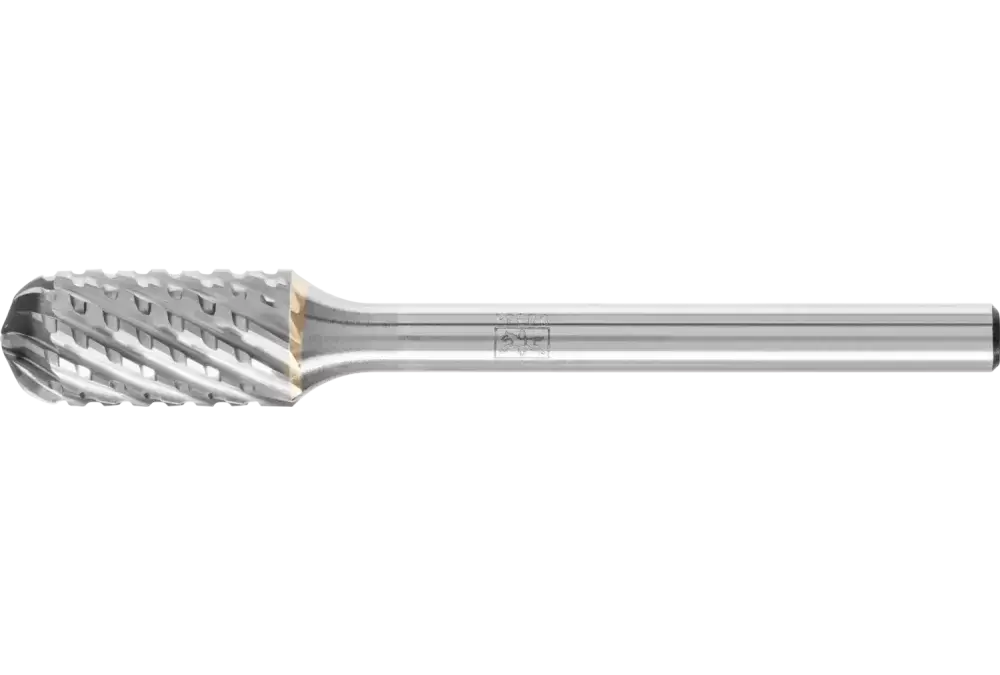 Wysokowydajny trzpień frezarski ze stopów twardych kształt kulisto-walcowy WRC Ø 06 × 13 mm trzpień Ø 3 mm TITANIUM do tytanu 1
