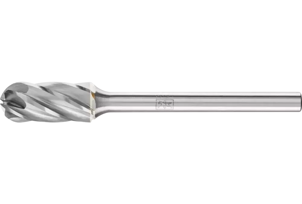 Wysokowydajny trzpień frezarski ze stopów twardych ALU kulisto-walcowy WRC Ø 06 x 13 mm, trzonek Ø 3 mm do aluminium / metalu 1