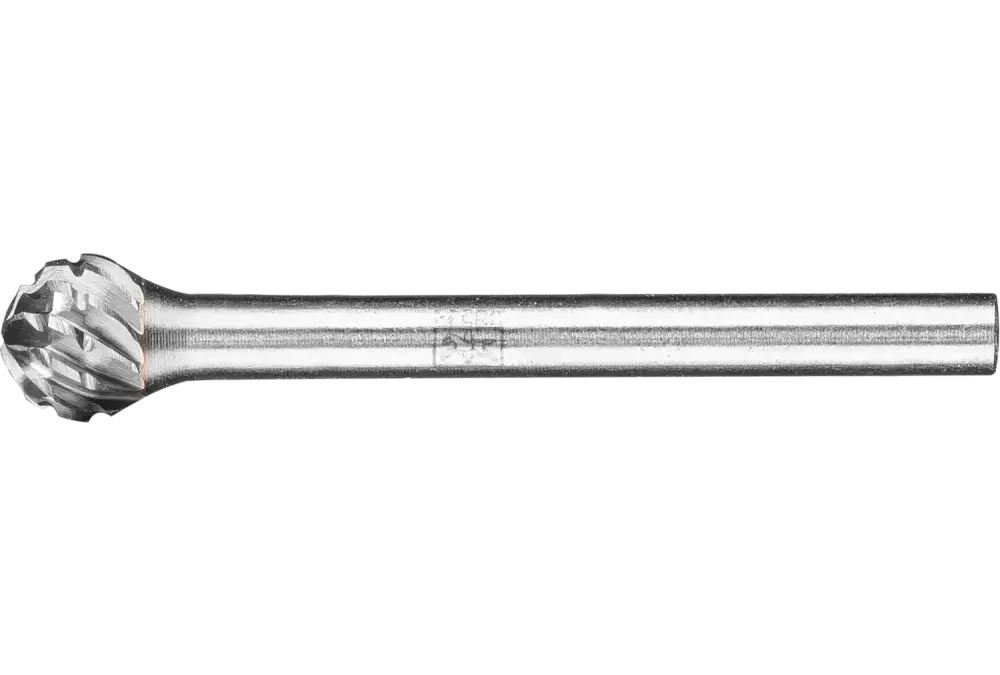 Wysokowydajny trzpień frezarski ze stopów twardych kulisty KUD Ø 06 × 05 mm trzpień Ø 3 mm TITANIUM do tytanu 1