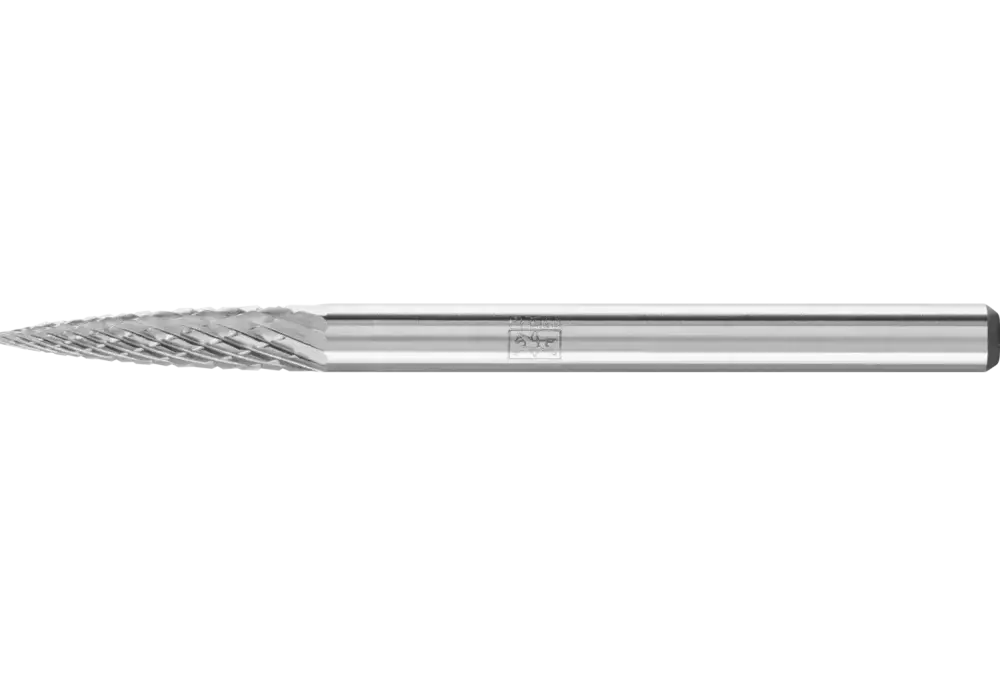 Trzpień frezarski ze stopów twardych kształt pocisku SPG Ø 03 × 13 mm trzpień Ø 3 mm Z4 uniwersalne średnio drobne 1