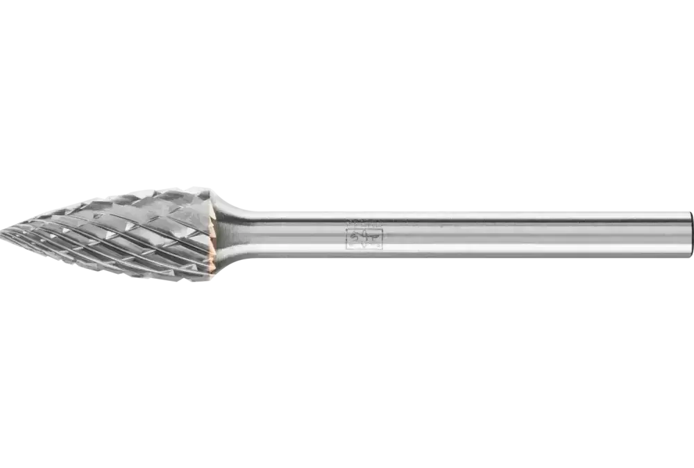 Trzpień frezarski ze stopów twardych kształt pocisku SPG Ø 06 × 13 mm trzpień Ø 3 mm Z3P uniwersalne średnie krzyżowe 1