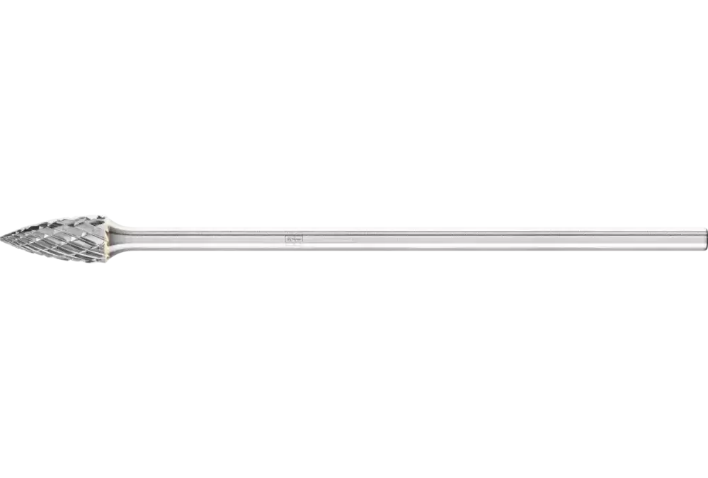 Trzpień frezarski ze stopów twardych, kształt pocisku SPG Ø 06 x 13 mm, trzonek Ø 3 x 75 mm Z3P uniwersalne średnie krzyżowe 1