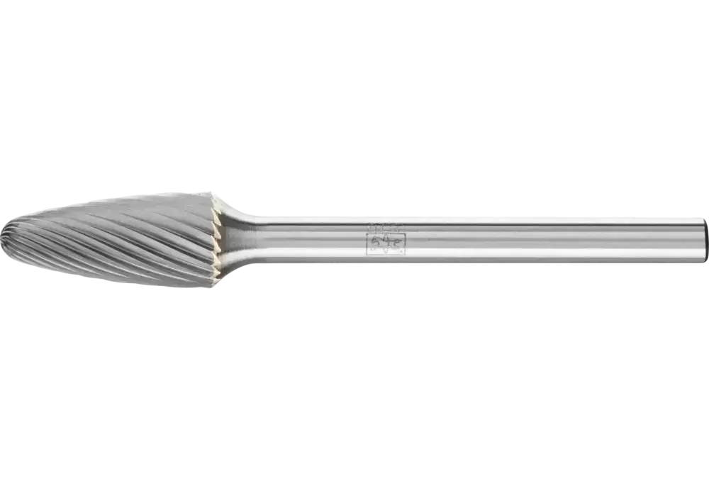 Trzpień frezarski ze stopów twardych kształt drzewa RBF Ø 06 × 13 mm trzpień Ø 3 mm Z5 uniwersalne drobne 1