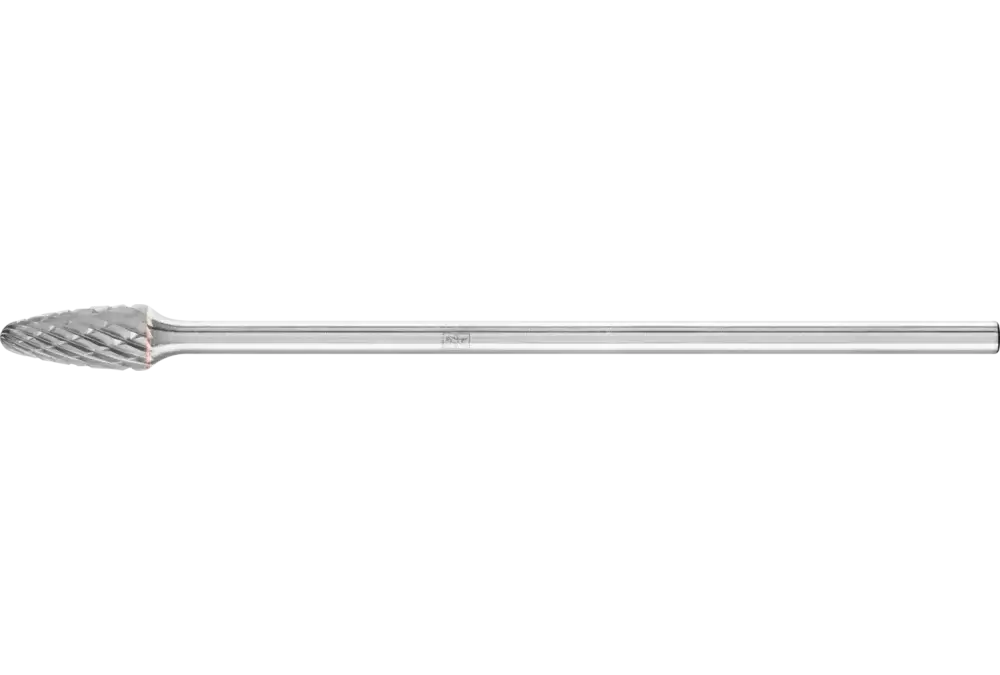 Trzpień frezarski ze stopów twardych, kształt stożkowy RBF Ø 06 x 13 mm, trzonek Ø 3 x 75 mm Z3P uniwersalny 1