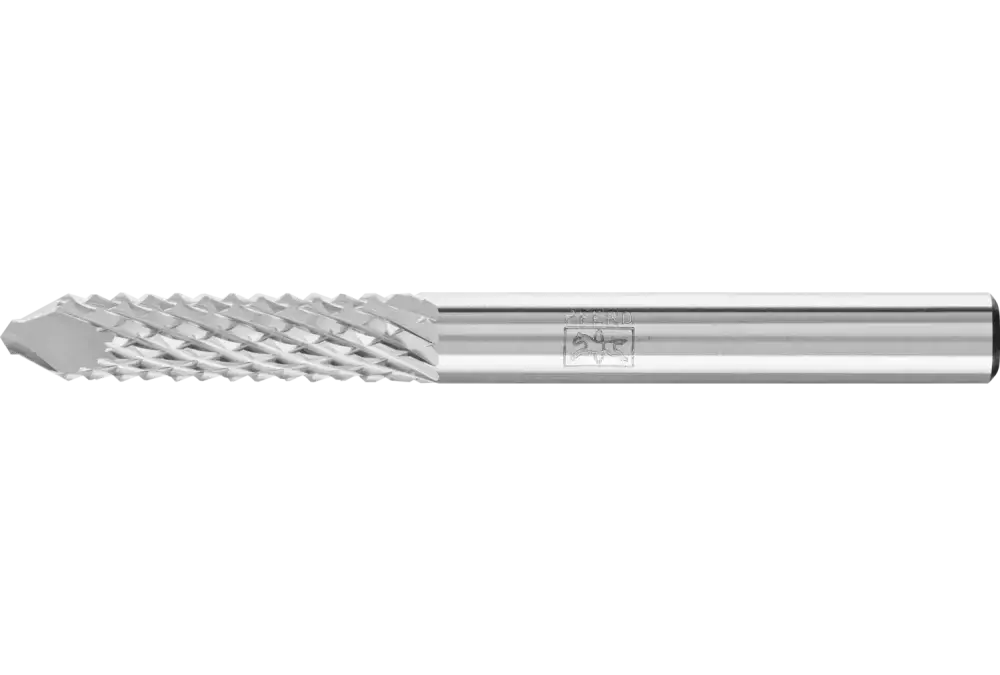 Trzpień frezarski ze stopów twardych kształt walcowy ZYA Ø 06 × 25 mm trzpień Ø 6 mm FVK ZBS do tworzyw sztucznych (TWS/CFRP) 1