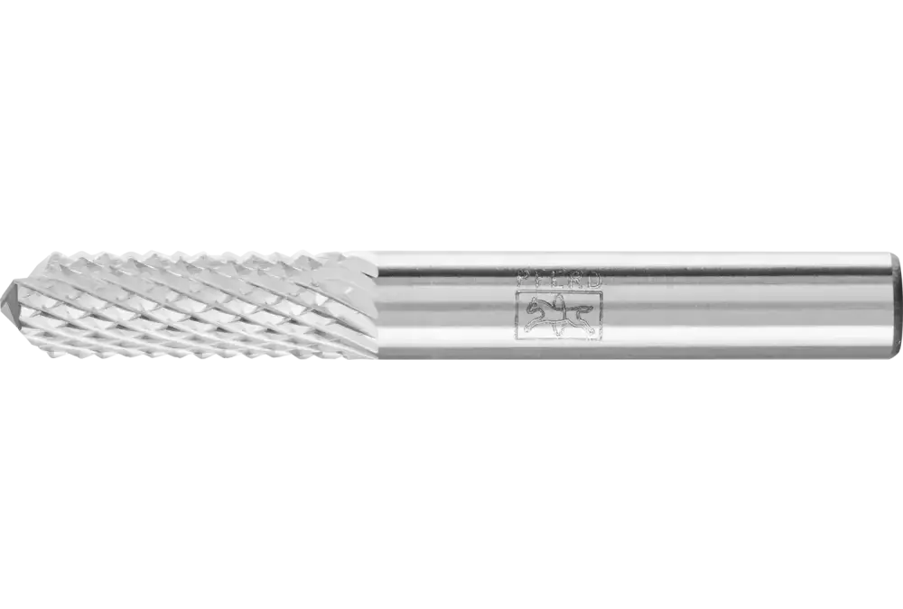 Trzpień frezarski ze stopów twardych kształt walcowy ZYA Ø 08 × 25 mm trzpień Ø 8 mm FVK do tworzyw sztucznych (TWS/CFRP) 1