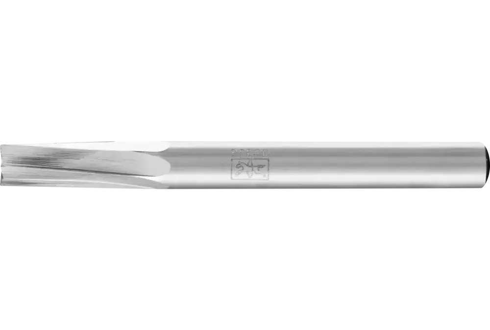Trzpień frezarski HSS o kształcie walcowym z uzębieniem czołowym A-ST Ø 06 × 16 mm trzpień Ø 6 mm Z 1 uniwersalne grube 1