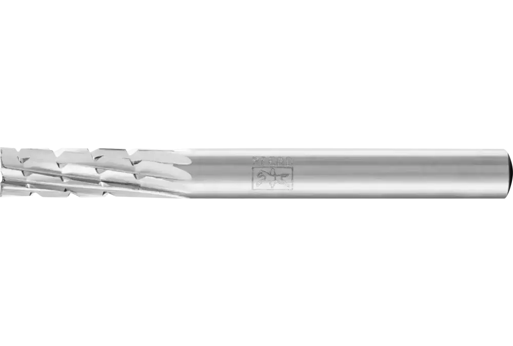Trzpień frezarski HSS o kształcie walcowym z uzębieniem czołowym A-ST Ø 06 x 16 mm, trzonek Ø 6 mm Z 2 uniwersalny 1