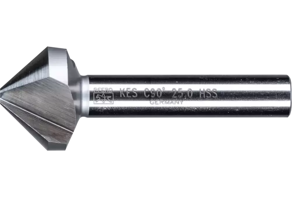 Pogłębiacz stożkowy i okrawacz HSS 90° Ø 25 mm trzpień Ø 10 mm DIN 335 C Pferd 25202117 1