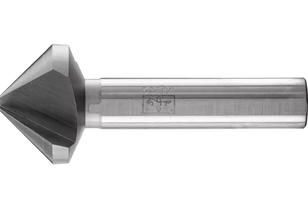 Pogłębiacz stożkowy i okrawacz HSSE Co5 90° Ø 28 mm trzpień Ø 12 mm DIN 335 C 3-płaszczyznowy 1