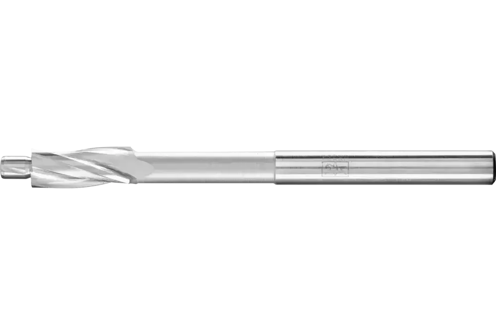 Płaski pogłębiacz HSS z czopem prowadzącym DIN 373 Ø 6,0 mm trzpień Ø 5 mm średnie do otworów przelotowych Pferd 25203107 1