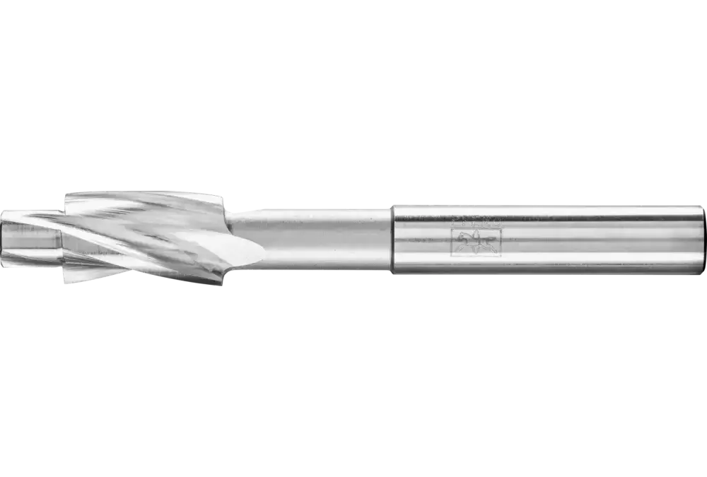 Płaski pogłębiacz HSS z czopem prowadzącym DIN 373 Ø 11,0 mm trzpień Ø 8 mm średnie do otworów przelotowych Pferd 25203110 1