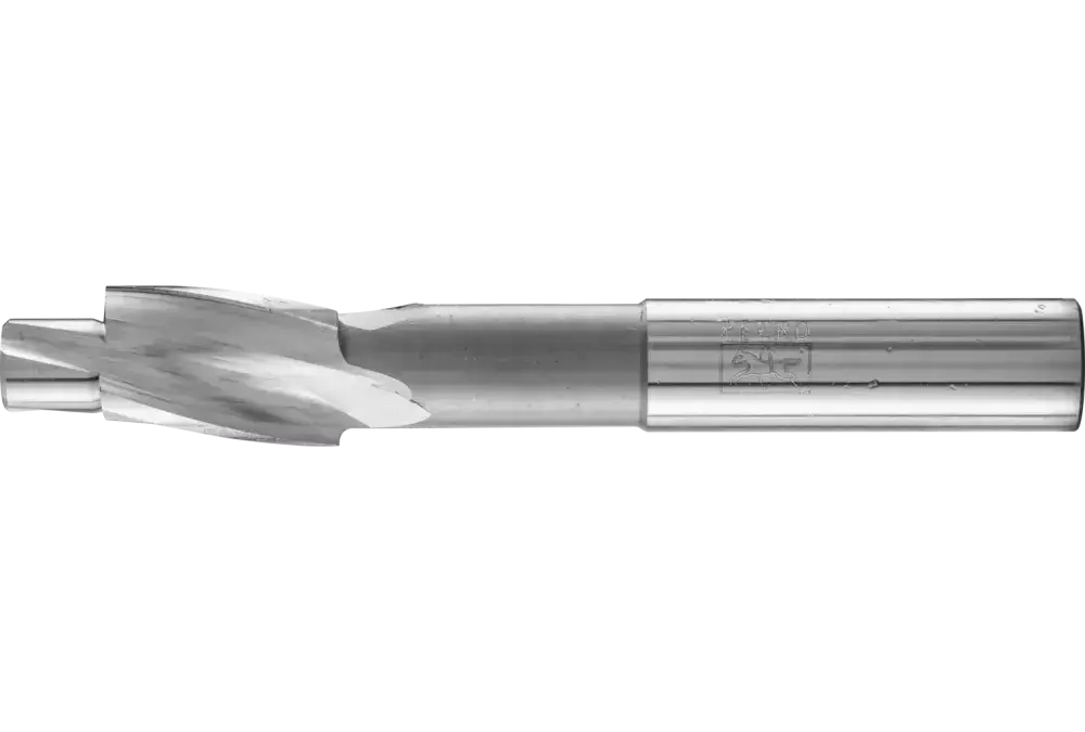 Płaski pogłębiacz HSS z czopem prowadzącym DIN 373 Ø 15,0 mm trzpień Ø 12 mm średnie do otworów przelotowych Pferd 25203111 1