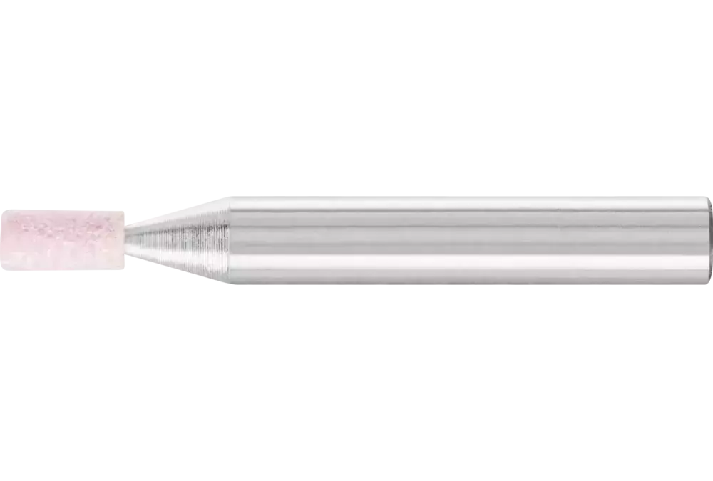 Ściernica trzpieniowa STEEL EDGE walcowa 4 × 8 mm trzpień Ø 6 mm A100 do stali i staliwa 1