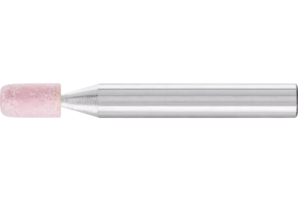 Ściernica trzpieniowa STEEL EDGE walcowa 5 × 10 mm trzpień Ø 6 mm A100 do stali i staliwa 1