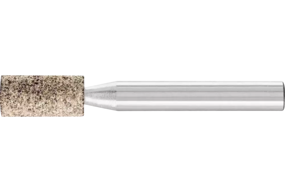 Ściernica trzpieniowa INOX walcowa Ø 8 × 16 mm trzpień Ø 6 mm A46 do stali nierdzewnej 1